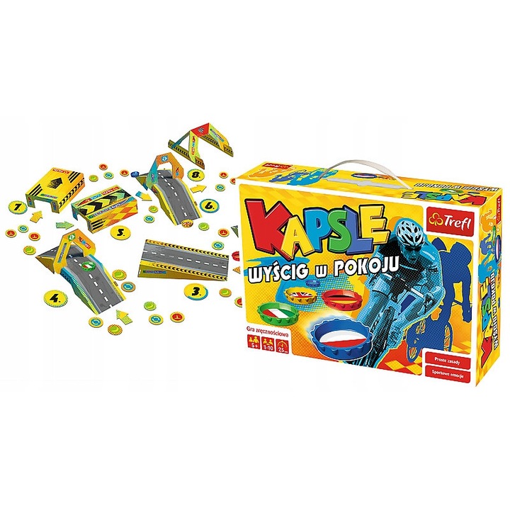 Jocuri de societate, Trefl, Kapsle Wyscig W Pokoju