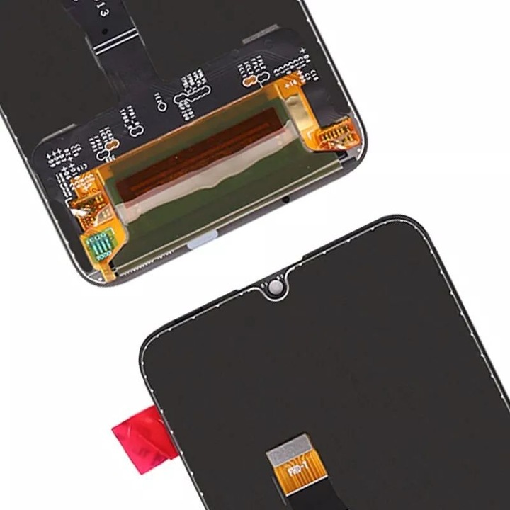 JHX LCD kijelző, Huawei P Smart 2019-hez, fekete, keret nélkül