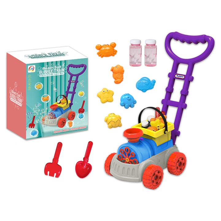 Masina de tuns iarba cu Bule de Sapun, Artyk, 24x49x26,5cm