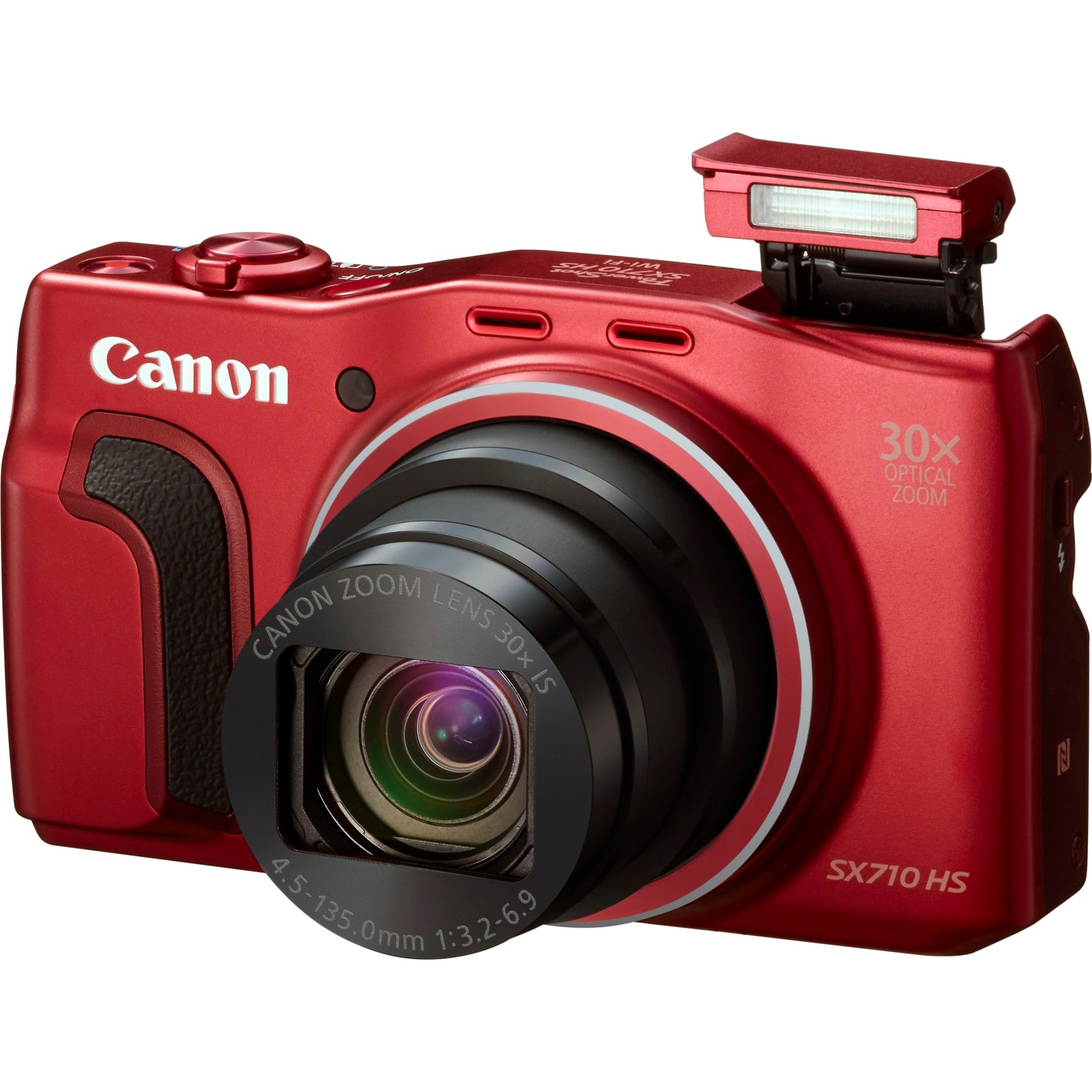 Aparat foto digital Canon SX710HS, 20.3MP, Red