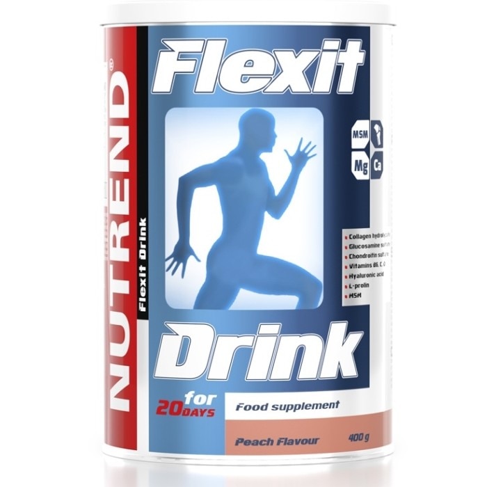 Supliment dietetic Nutrend Flexit Drink, 400 de grame, Aroma piersica