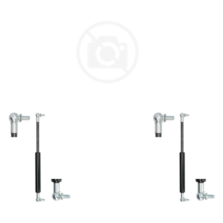 Set amortizoare capota pentru CASE-STEYR CVT din 2010, 2 bucati, MAGNUM TECHNOLOGY, 4 stickere auto CASE-STEYR