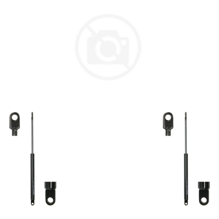 Set amortizoare capota pentru CASE IH MAXXUM din 1988-1998, 2 bucati, MAGNUM TECHNOLOGY, 4 stickere auto CASE IH