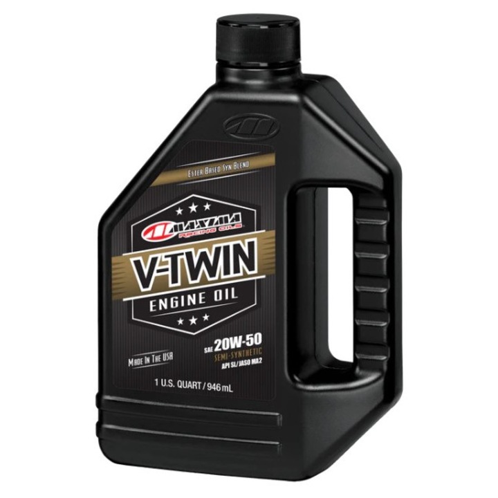 MAXIMA V-TWIN 20W50 1L motorolaj, szintetikus