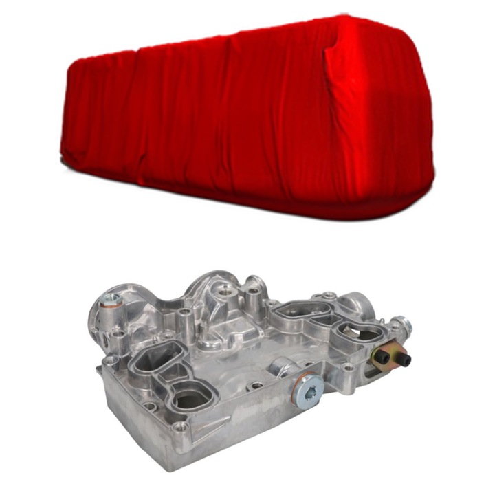 Radiator racire ulei AHLMANN AS, Auto, din aluminiu, 4x Stickere auto cu AHLMANN