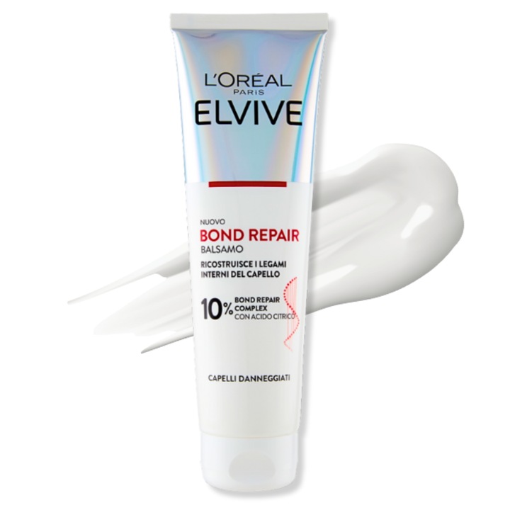 Balsam de par L'Oreal Paris Elvive Bond Repair 150 ml, pentru par deteriorat, usor de pieptanat, formula usoara