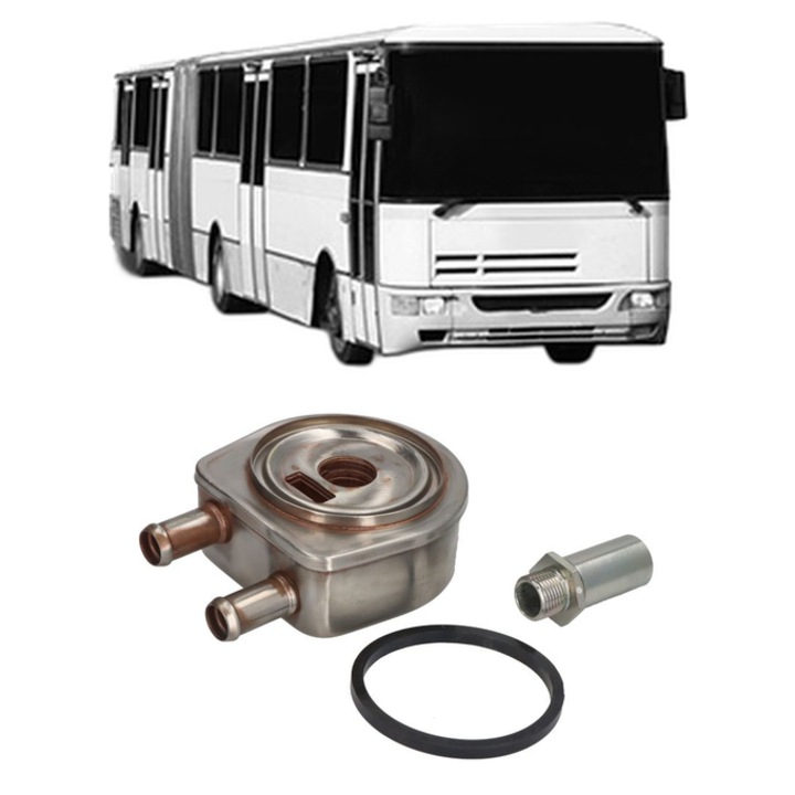 Radiator racire ulei TOWMOTOR B, Auto, din aluminiu, 4x Stickere auto cu TOWMOTOR