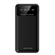 Baterie externa, portabila, negru, 20.000 mAh, 5 porturi de iesire, 2 porturi de intrare