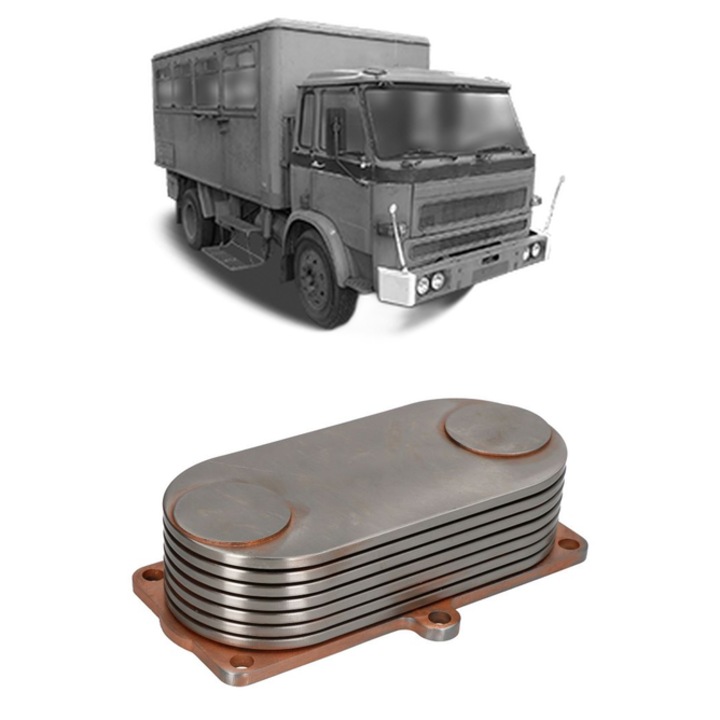 Radiator racire ulei JOHN DEERE 200, Auto, din aluminiu, 4x Stickere auto cu JOHN DEERE