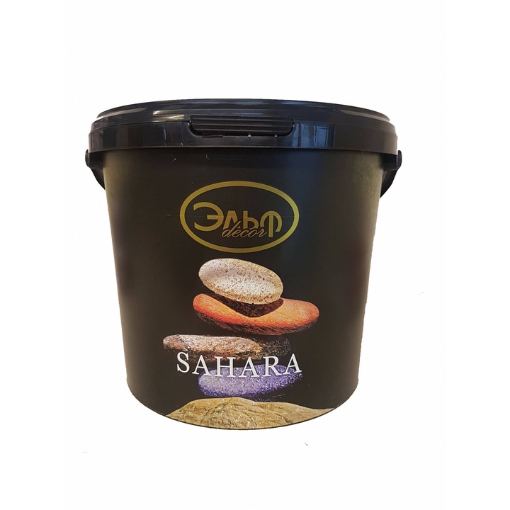 Vopsea decorativa Sahara, culoare Gold, pentru interior, 5 kg