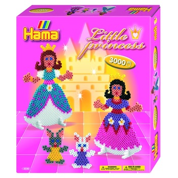 Margele HAMA Midi in cutie 2500 buc Printesele Margele HAMA Midi in cutie 2500 buc Printesele