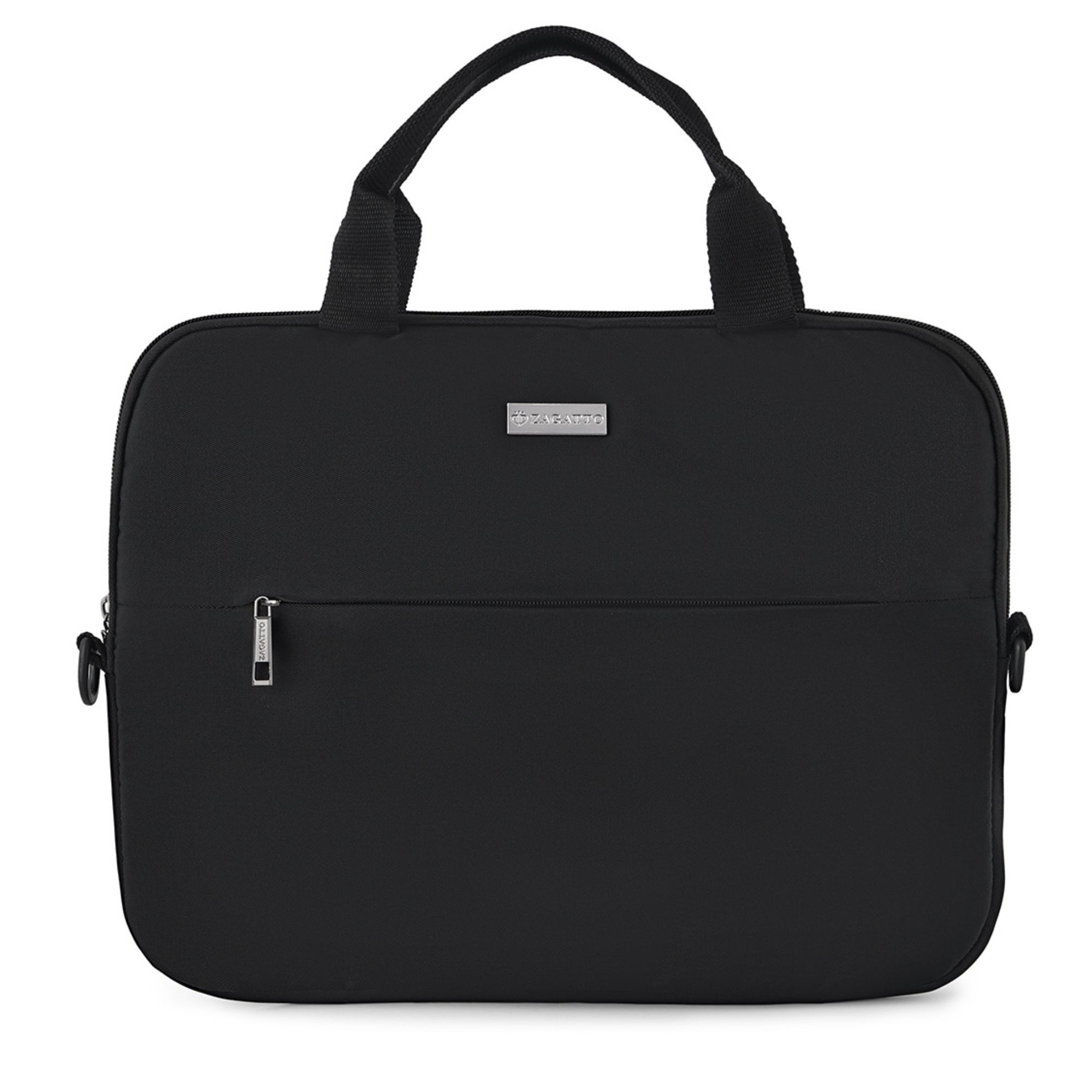 Geantă laptop Zagatto ZG992, impermeabilă, cu curea de umăr reglabilă, neagră, 41x32x2.5cm