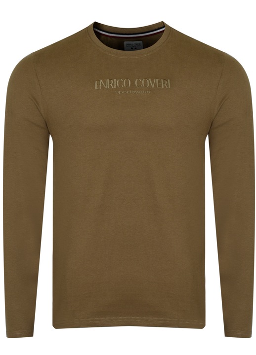 Bluza barbati, Enrico Coveri, Bumbac, Maro, Maro