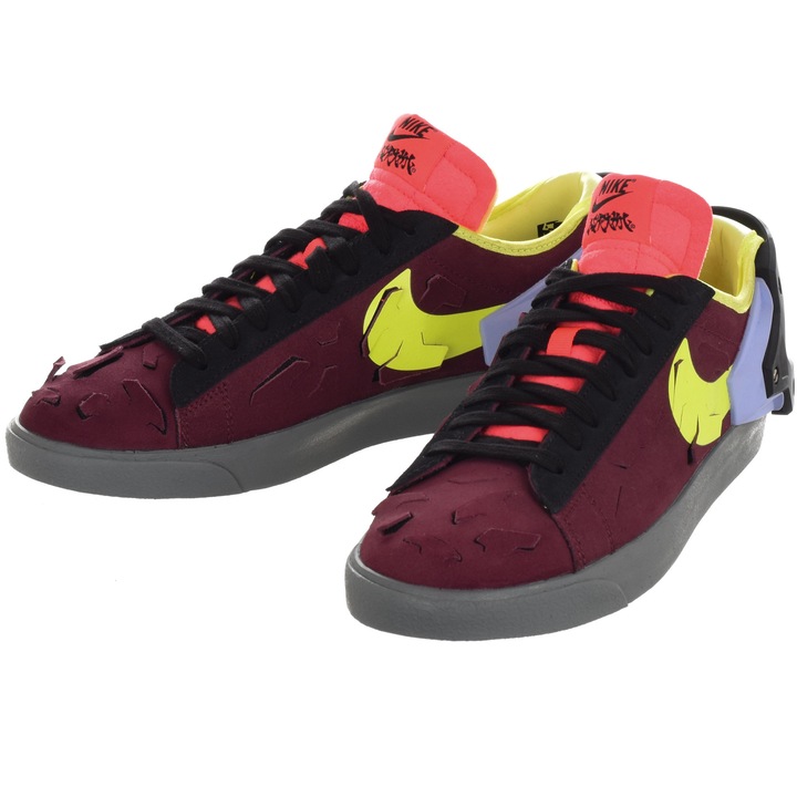 Tenisi barbati Nike Blazer Low, piele naturala/textil, multicolor