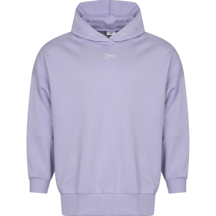 Férfi sport pulóver HR5965, Reebok, Pamut/Poliészter, Lila