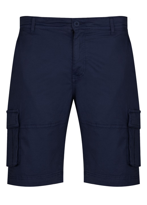 Pantaloni scurti barbati, U.S. Polo Assn, bumbac/elastan, bleumarin