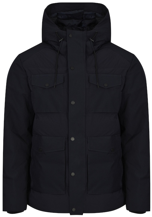 Geaca barbati, U.S. Polo Assn., LORY, poliester/poliamida, bleumarin, 52 EU