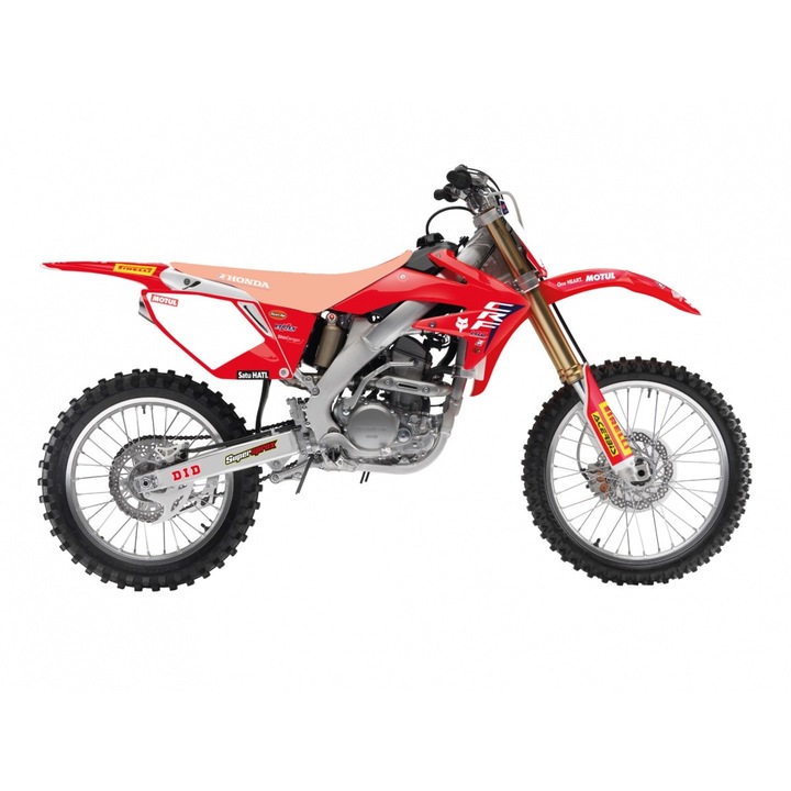 Set complet autocolante BLACKBIRD pentru Honda CRF 250R '04-'09, CRF 250X '04-'21, multicolor