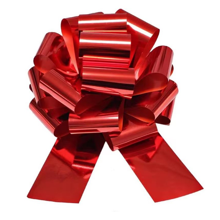 Dekoratív kiegészítő autóhoz, esküvőhöz, 30 cm, műanyag, piros