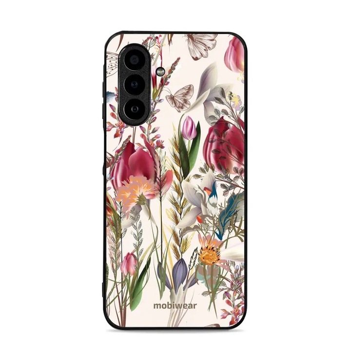 Telefontok, Mobiwear, fényes, többszínű, Samsung Galaxy A17 / A17 5G, ütés- és karcálló