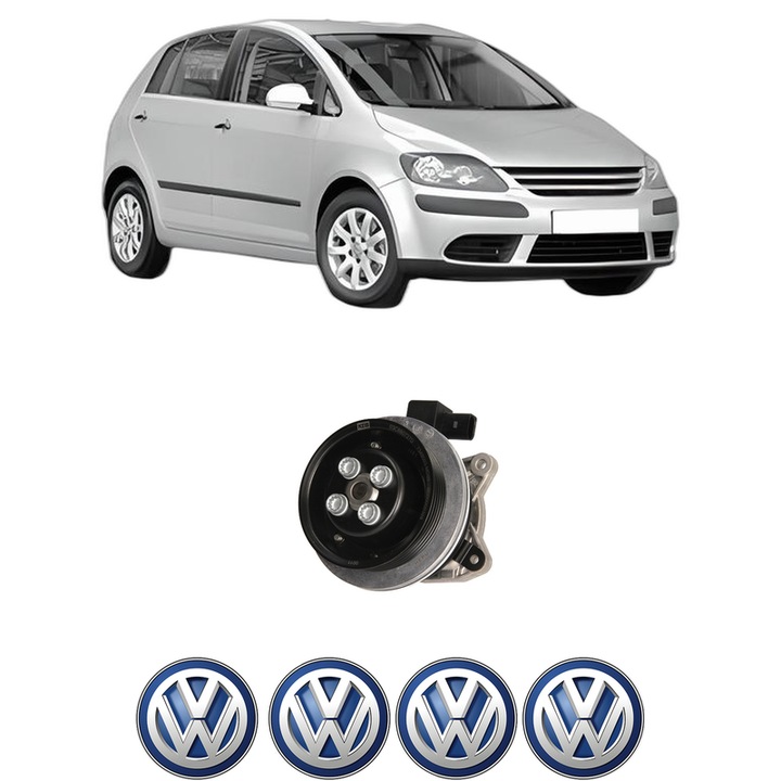 Pompa apa Volkswagen GOLF PLUS V (5M1, 521) 1.4 TSI din 2006-2008 KW 103 CP 140 CMC 1390, Auto, HEPU, 4x Stikere auto cu Volkswagen