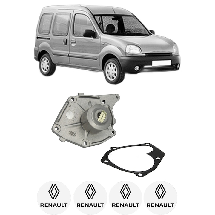 Pompa apa RENAULT KANGOO (KC0/1_) 1.5 dCi din 2005 KW 50 CP 68 CMC 1461, Auto, HEPU, 4x Stikere auto cu RENAULT