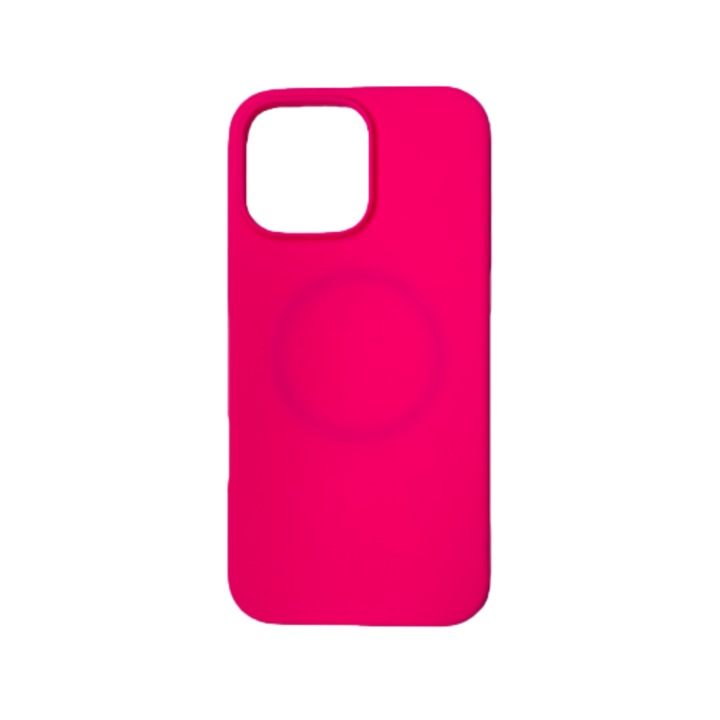 Husa de protectie Apple pentru iPhone 16 Pro Max, Silicon, MagSafe, Roz