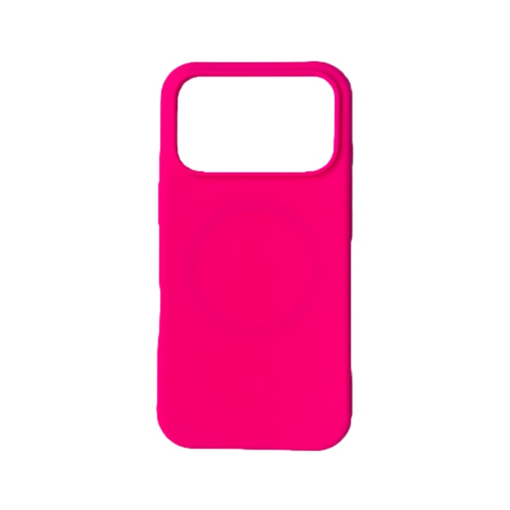 Husa de protectie Apple pentru iPhone 17 Pro, Silicon, MagSafe, Roz