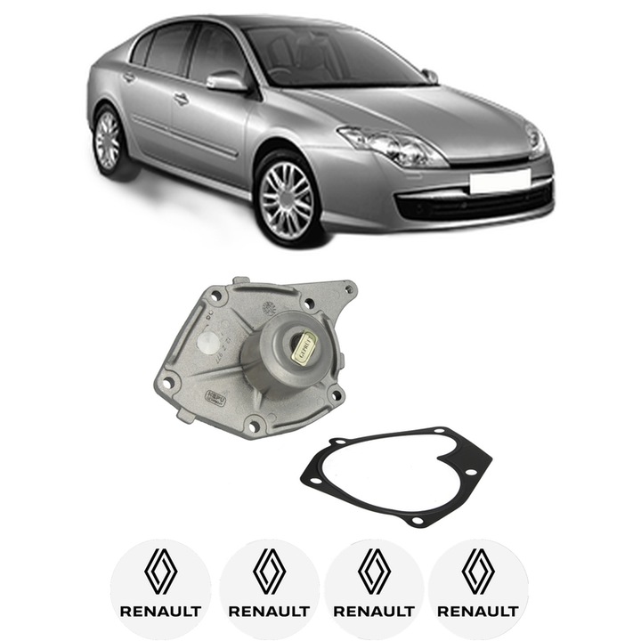 Pompa apa RENAULT LAGUNA III (BT0/1) 1.5 dCi (BT00, BT0A, BT0T, BT1J) din 2007-2015 KW 81 CP 110 CMC 1461, Auto, HEPU, 4x Stikere auto cu RENAULT