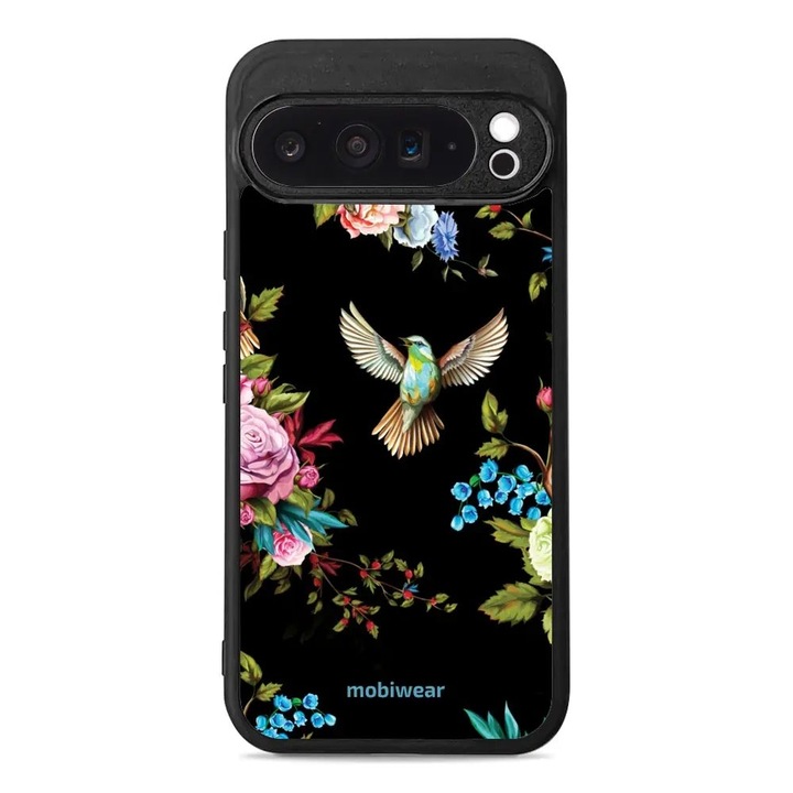 Husa telefon Mobiwear Glossy pentru Google Pixel 9 Pro XL, design multicolor, rezistent la socuri si zgarieturi