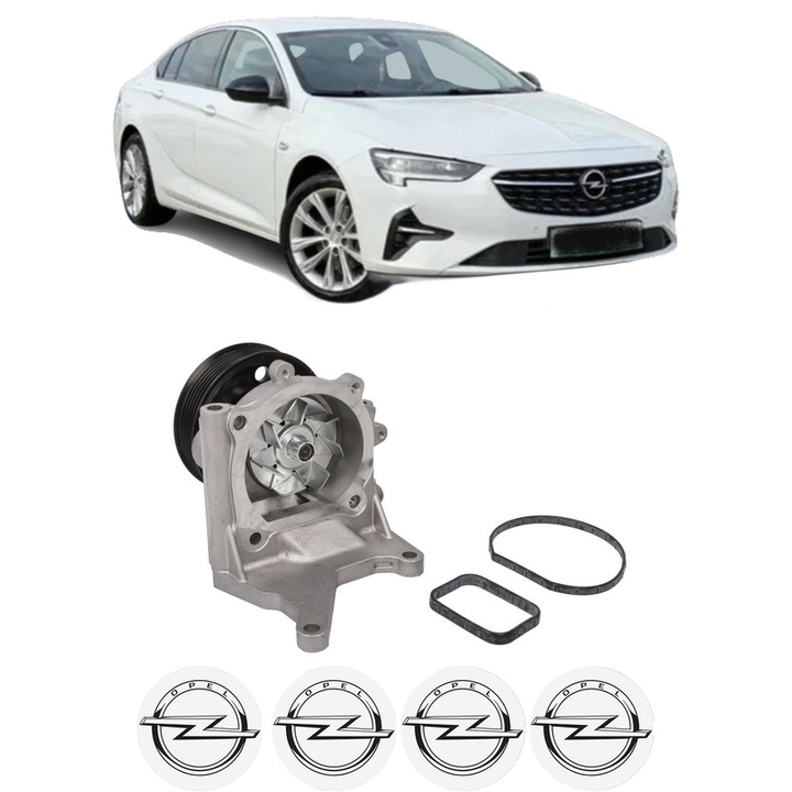 Pompa apa OPEL INSIGNIA B Grand Sport (Z18) 2.0 CDTi (68) din 2017 KW 125 CP 170 CMC 1956, Auto, HEPU, 4x Stikere auto cu OPEL