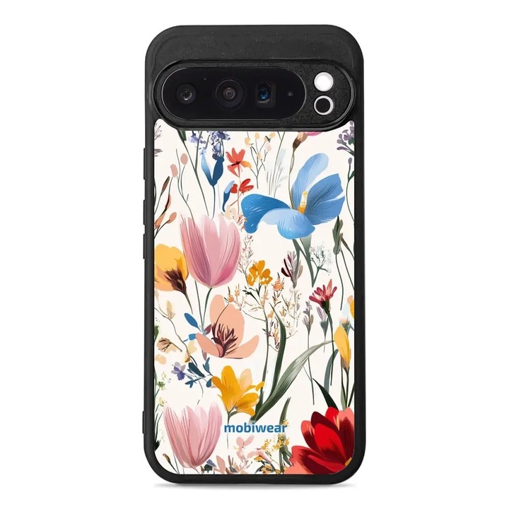 Husa telefon Mobiwear Glossy, Google Pixel 9 Pro XL, multicolor, rezistent la socuri si zgarieturi