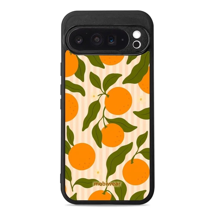 Husa telefon Mobiwear Glossy, Google Pixel 9 Pro XL, rezistenta la socuri si zgarieturi, multicolor