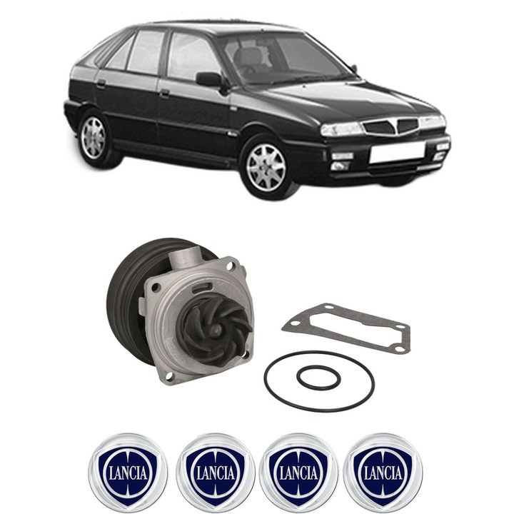 Pompa apa LANCIA DELTA II (836_) 1.6 i.e. 16V (836AO) din 1996-1999 KW 76 CP 103 CMC 1581, Auto, HEPU, 4x Stikere auto cu LANCIA