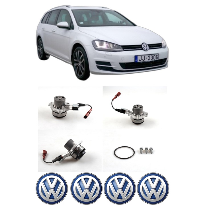 Pompa apa Volkswagen GOLF VII Variant (BA5, BV5) 1.6 TDI din 2013-2017 KW 77 CP 105 CMC 1598, Auto, HEPU, 4x Stikere auto cu Volkswagen