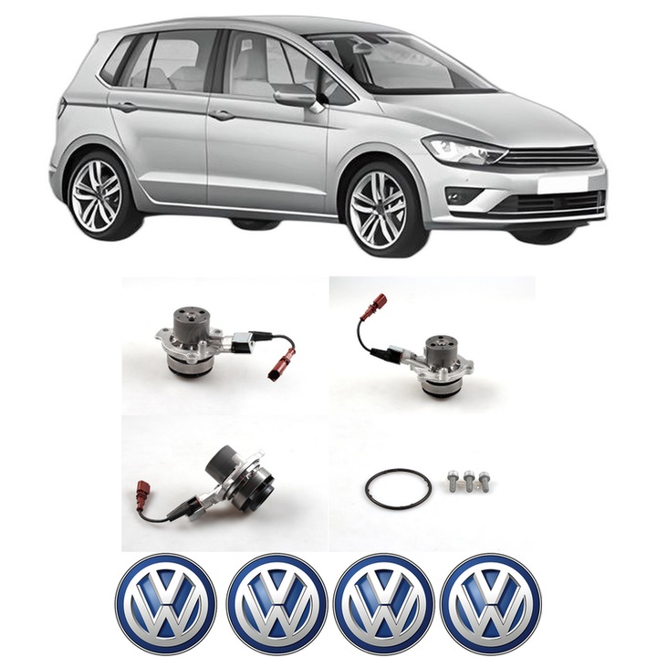 Pompa apa Volkswagen GOLF SPORTSVAN VII (AM1, AN1) 1.6 TDI din 2016-2020 KW 85 CP 115 CMC 1598, Auto, HEPU, 4x Stikere auto cu Volkswagen