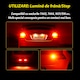 Auxito T20 W21 5W LED izzó készlet, nagy fényerejű, hőelvezetés, fekete