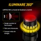 Auxito T20 W21 5W LED izzó készlet, nagy fényerejű, hőelvezetés, fekete