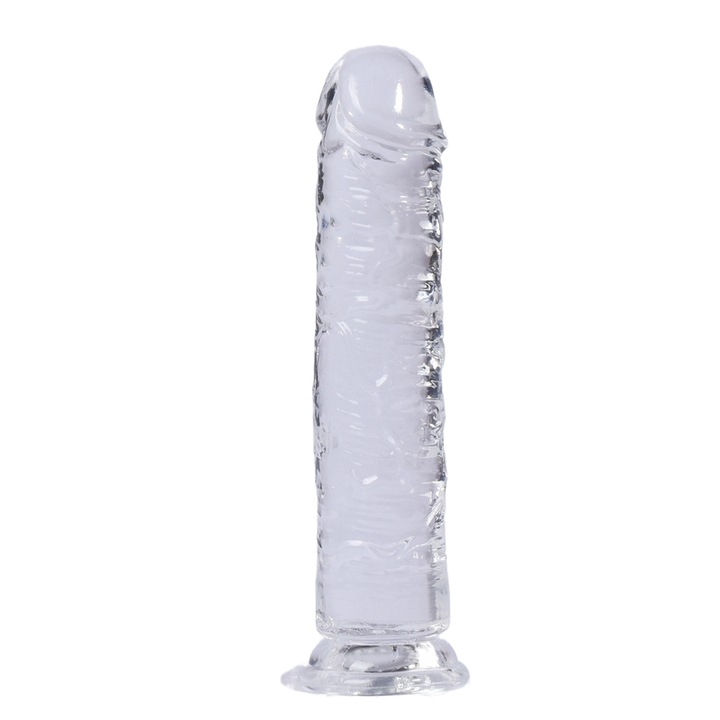 Dildo ONNOLEY, Erős tartás, Fehér, 18cm