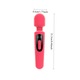 ONNOLEY női vibrátor, 21.5cm, 30 rezgésmód, rózsaszín
