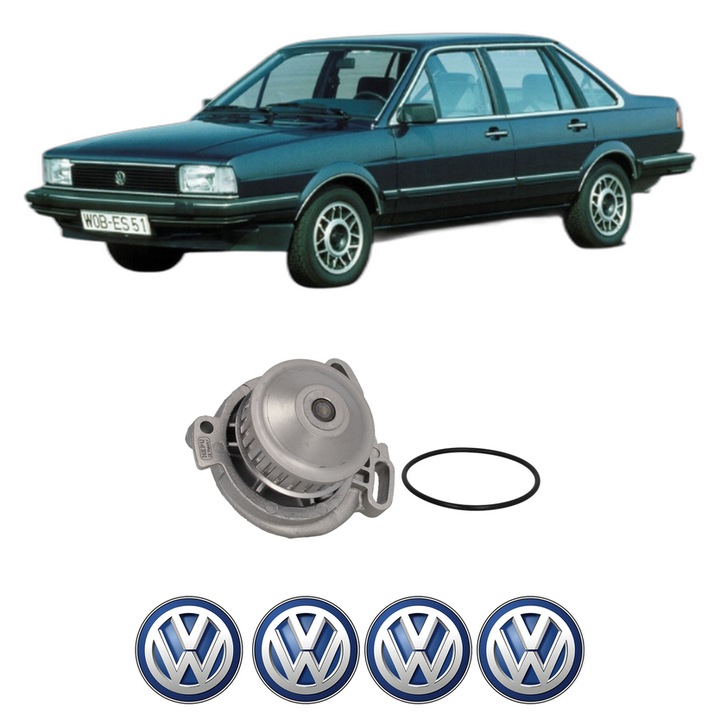Pompa apa Volkswagen SANTANA (32B) 1.9 din 1981-1983 KW 85 CP 115 CMC 1921, Auto, HEPU, 4x Stikere auto cu Volkswagen