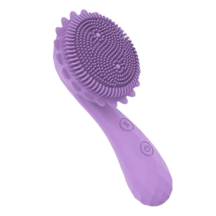 ONNOLEY arctisztító kefe, szilikon, vízálló, újratölthető, hámlasztó, lila