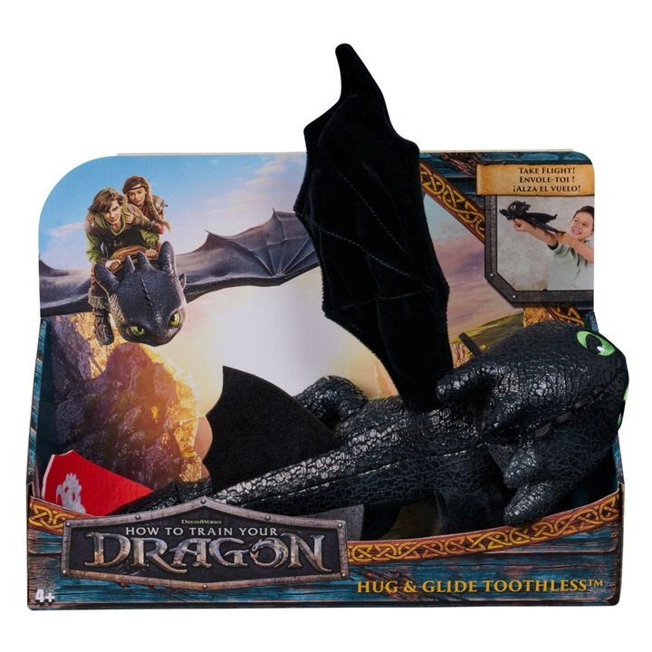 Фигурка DreamWorks Dragons, Hug and Glide Toothless