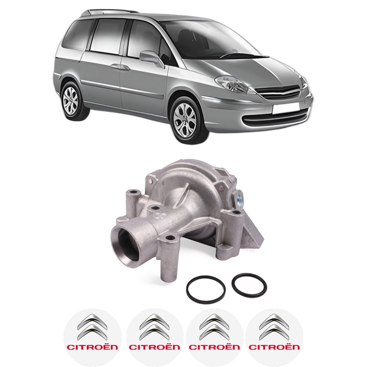 Pompa apa CITROEN C8 (EA_, EB_) 2.0 din 2002 KW 100 CP 136 CMC 1997, Auto, HEPU, 4x Stikere auto cu CITROEN