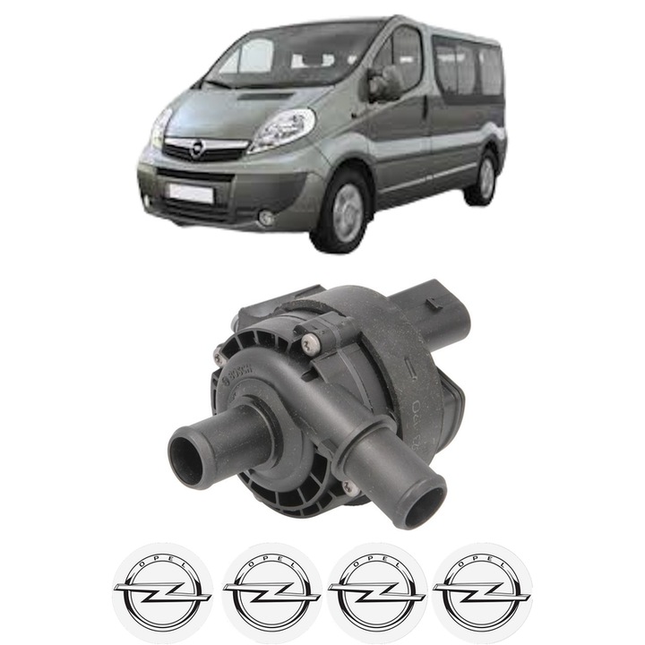 Pompa apa OPEL VIVARO A Bus (X83) 2.0 CDTI (F7, J7, A07) din 2006-2014 KW 66 CP 90 CMC 1995, Auto, HEPU, 4x Stikere auto cu OPEL