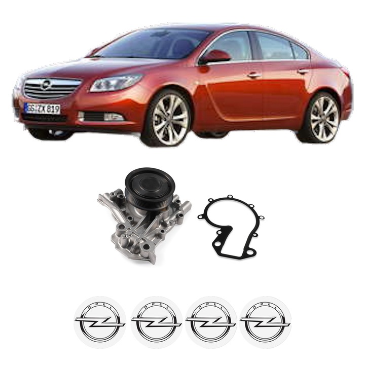 Pompa apa OPEL INSIGNIA A Saloon (G09) 2.0 CDTI 4x4 (69) din 2014-2017 KW 125 CP 170 CMC 1956, Auto, HEPU, 4x Stikere auto cu OPEL