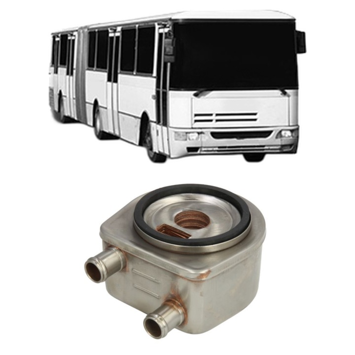 Radiator racire ulei TOWMOTOR B, Auto, din aluminiu, 4x Stickere auto cu TOWMOTOR