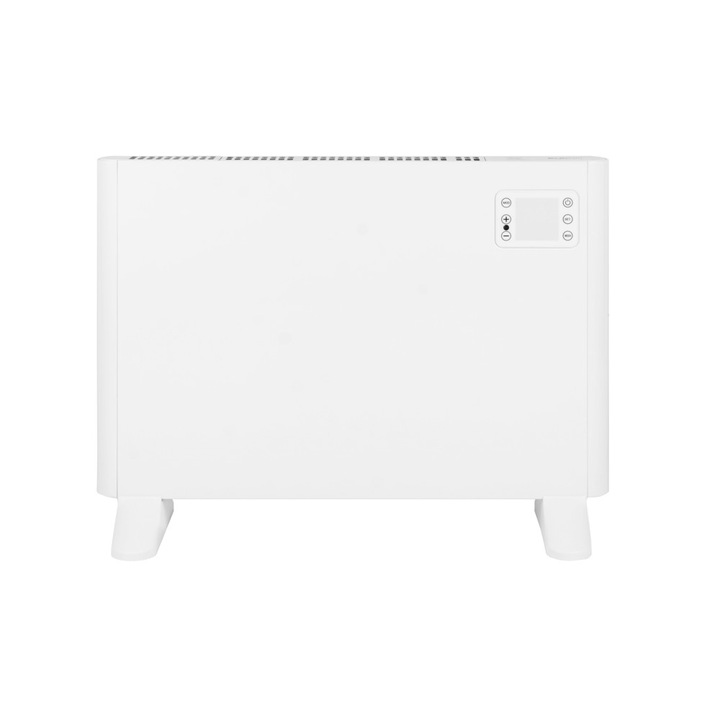 Eurom, Alutherm 1000 Wi-Fi fali hősugárzó, alkalmazáson keresztüli vezérlés, 3 teljesítményfokozat, LCD kijelző, heti időzítő, túlmelegedés elleni védelem, IP24 fröccsenés elleni védelem, 1000 W, távirányítóval, fehér