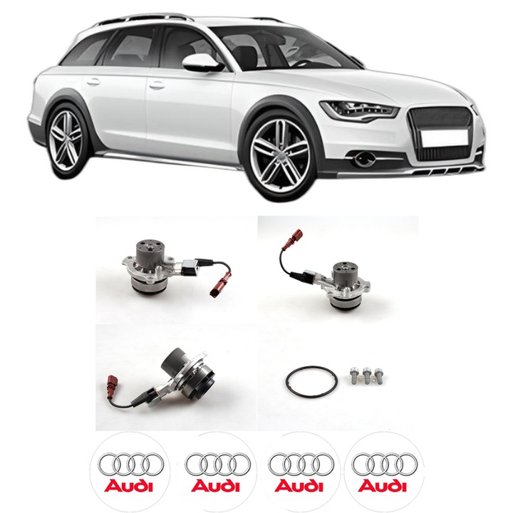 Pompa apa AUDI A4 Allroad B8 (8KH) 2.0 TDI quattro din 2009-2016 KW 120 CP 163 CMC 1968, Auto, HEPU, 4x Stikere auto cu AUDI