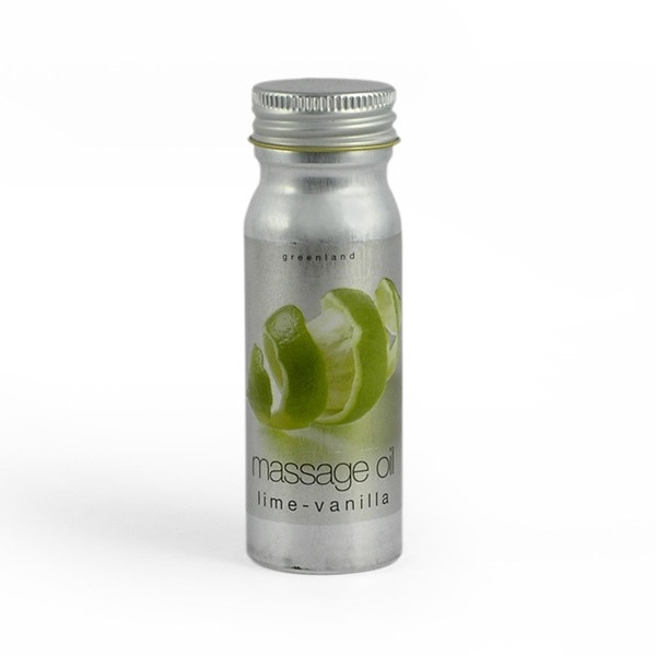 Ulei pentru masaj, Greenland, cu lamaie verde si vanilie, 120 ml